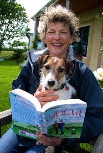 book and dog